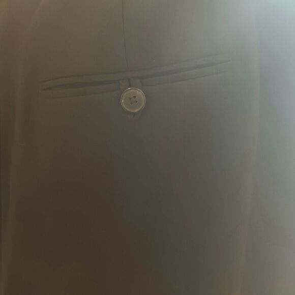 Vince Women's Size 12 Flat Front Dress Pants Solid Black Slacks Office Classic - Picture 9 of 9